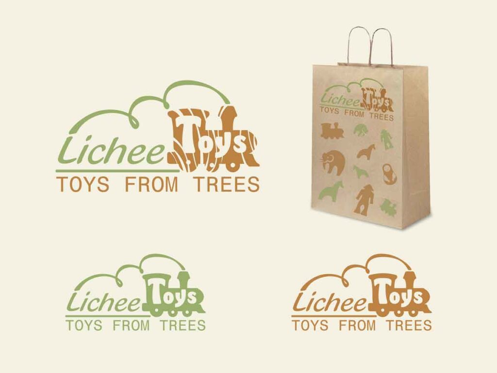 Licheetoys logo by Kate's Design Studio