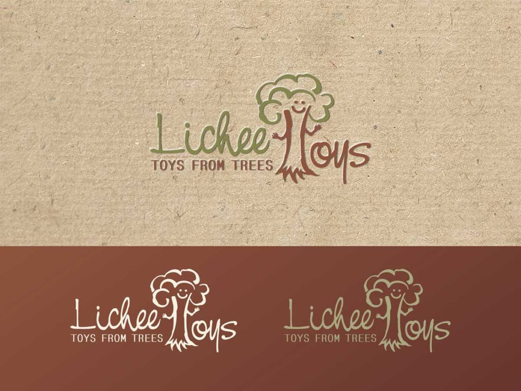 Licheetoys logo by Kate's Design Studio